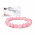 Natural Rose Quartz Love Healing Bracelet