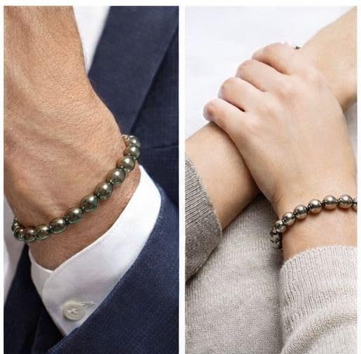 Natural Raw Pyrite Bracelet | Pyrite for Wealth, Helps to solve Financial Problems & Protection