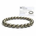 Natural Raw Pyrite Bracelet | Pyrite for Wealth, Helps to solve Financial Problems & Protection