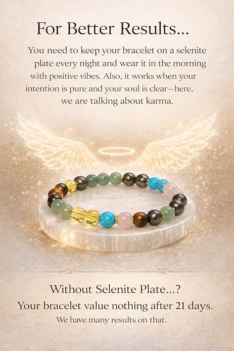 Dhanvarsha Certified Prosperity Bracelet Set