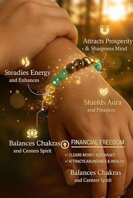 Dhanvarsha Certified Prosperity Bracelet Set